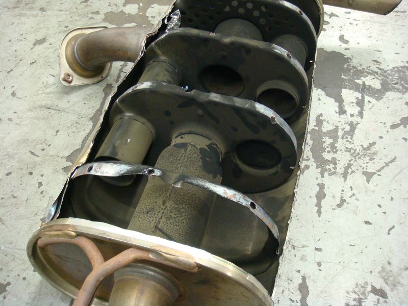 What Does A Muffler Look Like Inside