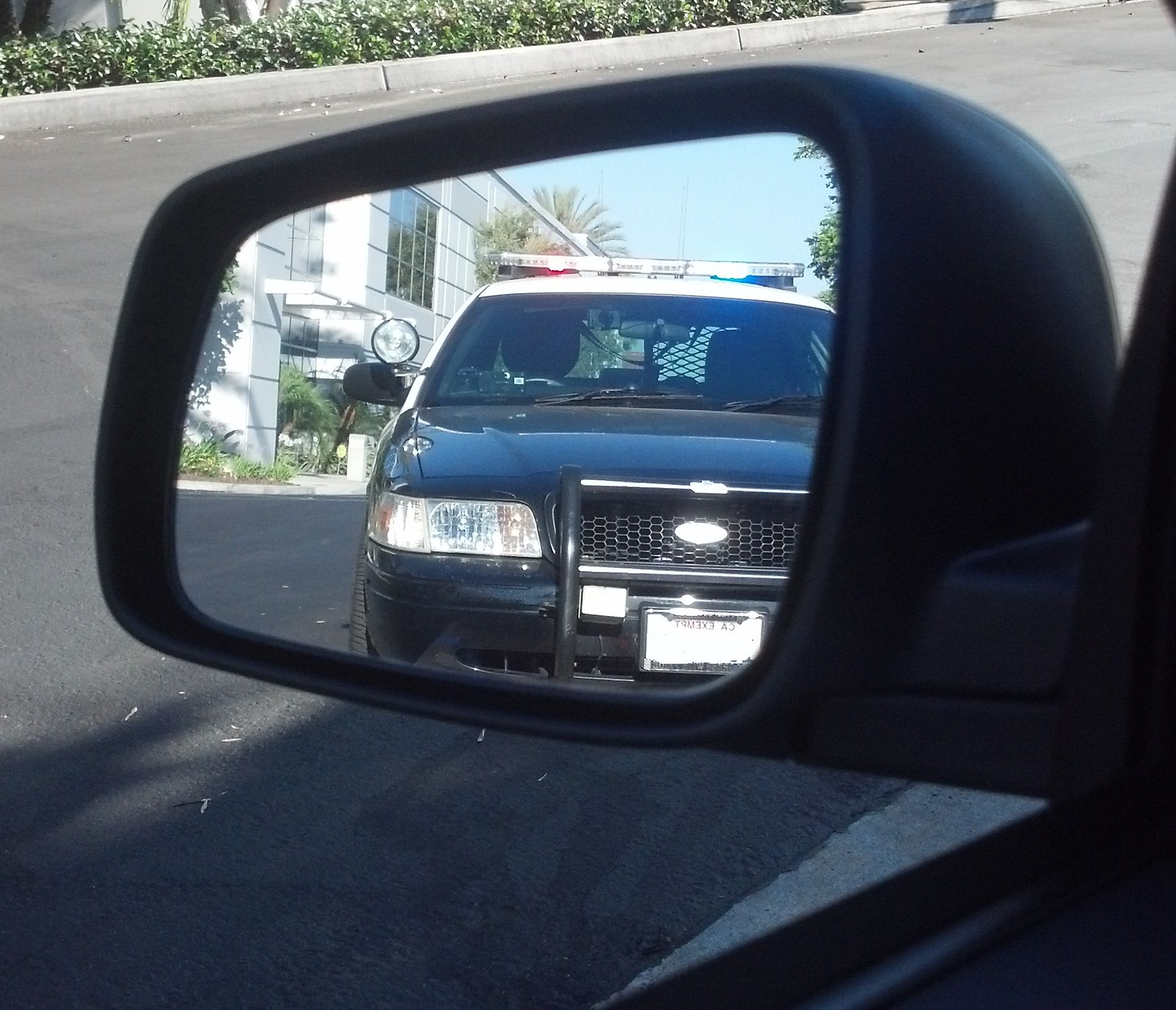 Pic of what it might look like getting pulled over in an EVO